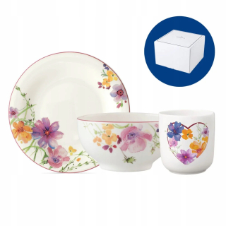 Porcelán, servis - Villeroy&Boch Mariefleur raňajková služba 3 ks.